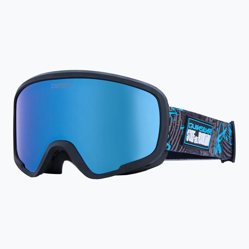 Gyerek sí- és snowboard szemüveg Quiksilver Shredder rave mix/clux ml blue 5