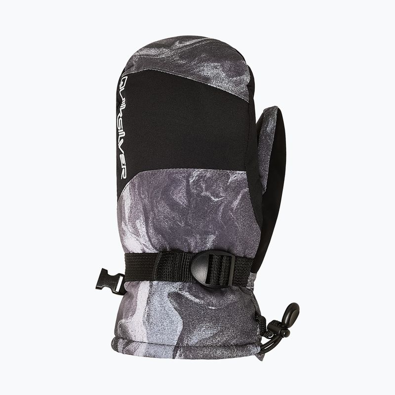 Gyerek snowboardkesztyű Quiksilver Mission Mitt thermostamp grayscale 2