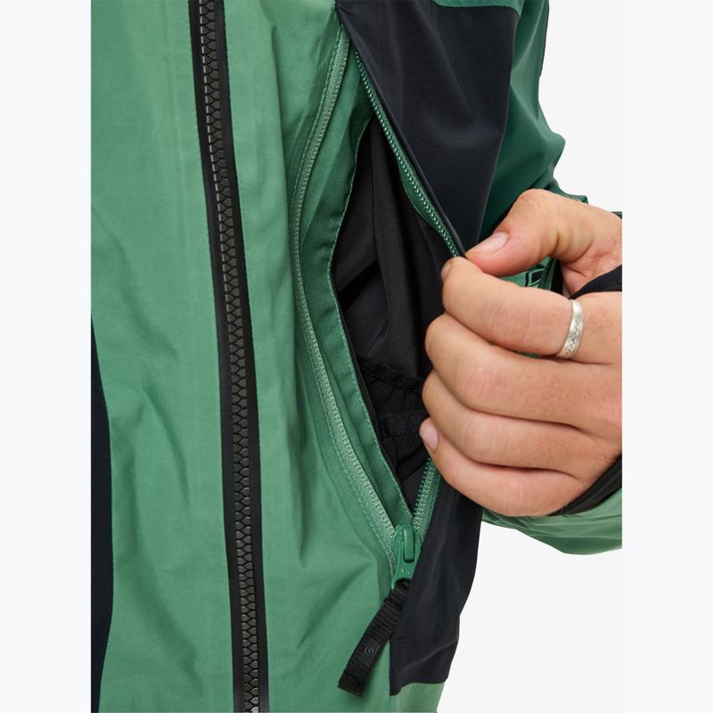 Gyerek snowboarddzseki Quiksilver Forever Stretch GTX dark ivy 7