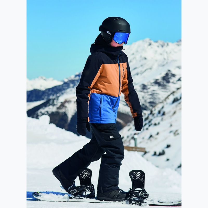 Gyerek snowboard dzseki Quiksilver Side Hit Block True Navy 8