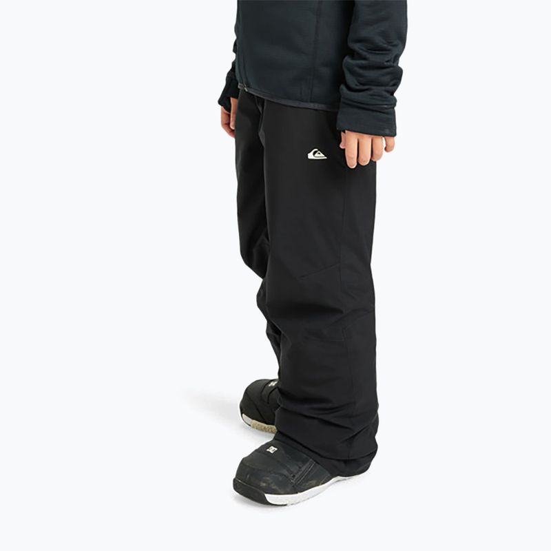 Gyerek snowboardnadrág Quiksilver Estate true black 4