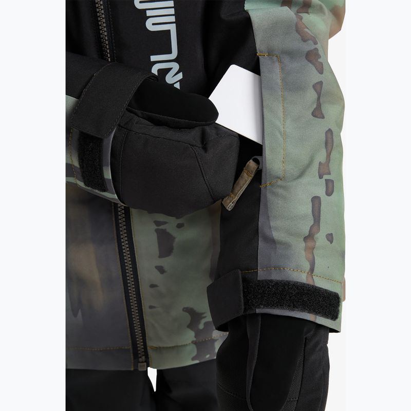 Gyerek snowboard kabát Quiksilver Side Hit Block bloomfade dark ivy 6
