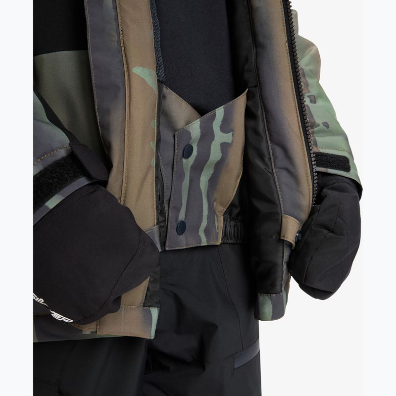 Gyerek snowboard kabát Quiksilver Side Hit Block bloomfade dark ivy 7