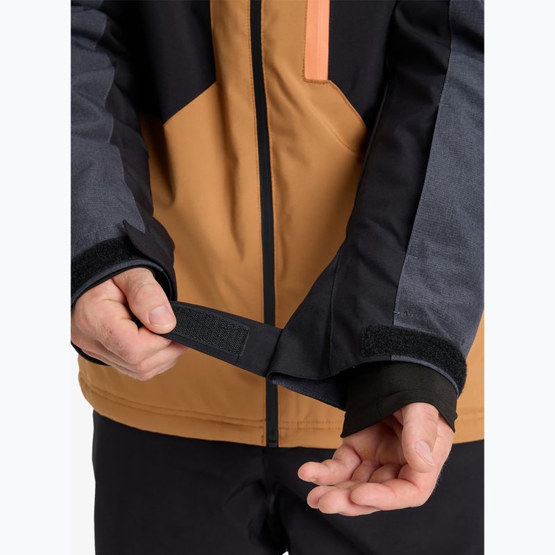 Férfi snowboarddzseki Quiksilver Dawson true black 6