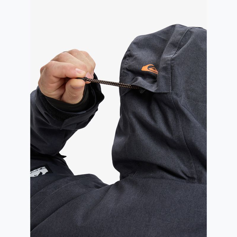 Férfi snowboarddzseki Quiksilver Dawson true black 11