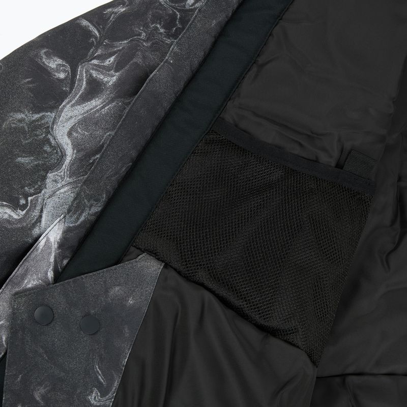 Gyerek snowboarddzseki Quiksilver Mission Printed thermostamp grayscale 13