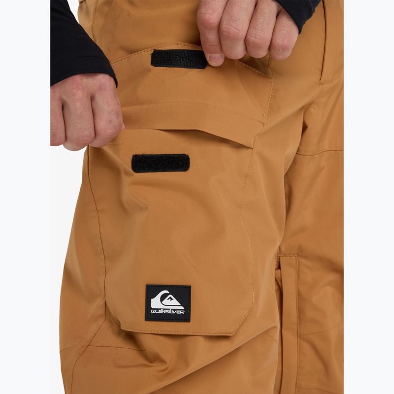 Férfi snowboard nadrág Quiksilver Utility almond 8