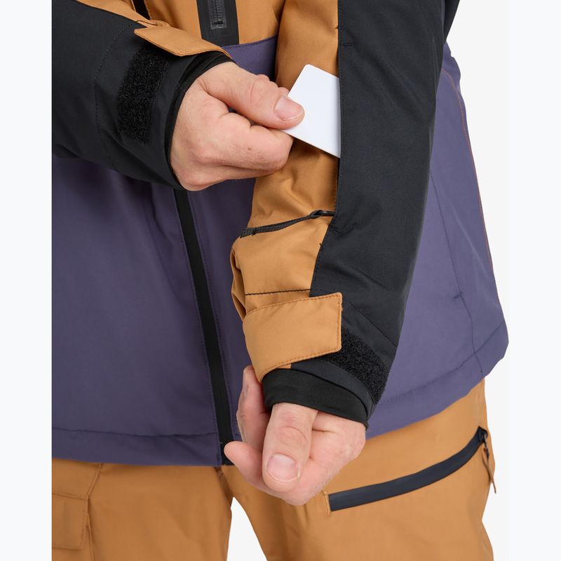 Férfi snowboard dzseki Quiksilver Sycamore Block 20K dark ivy 5