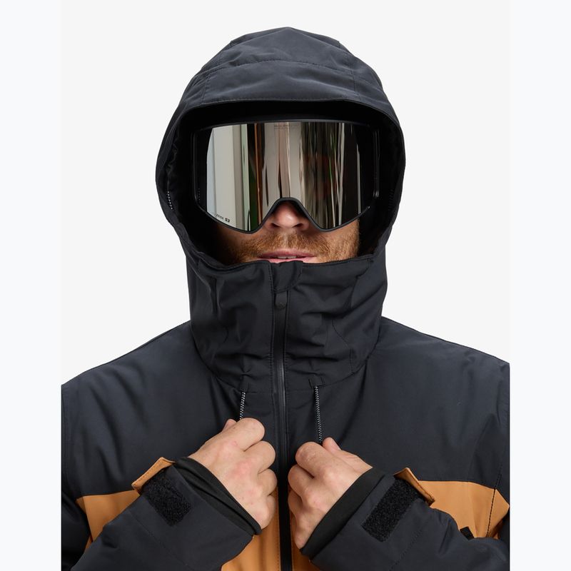 Férfi snowboard dzseki Quiksilver Sycamore Block 20K dark ivy 10