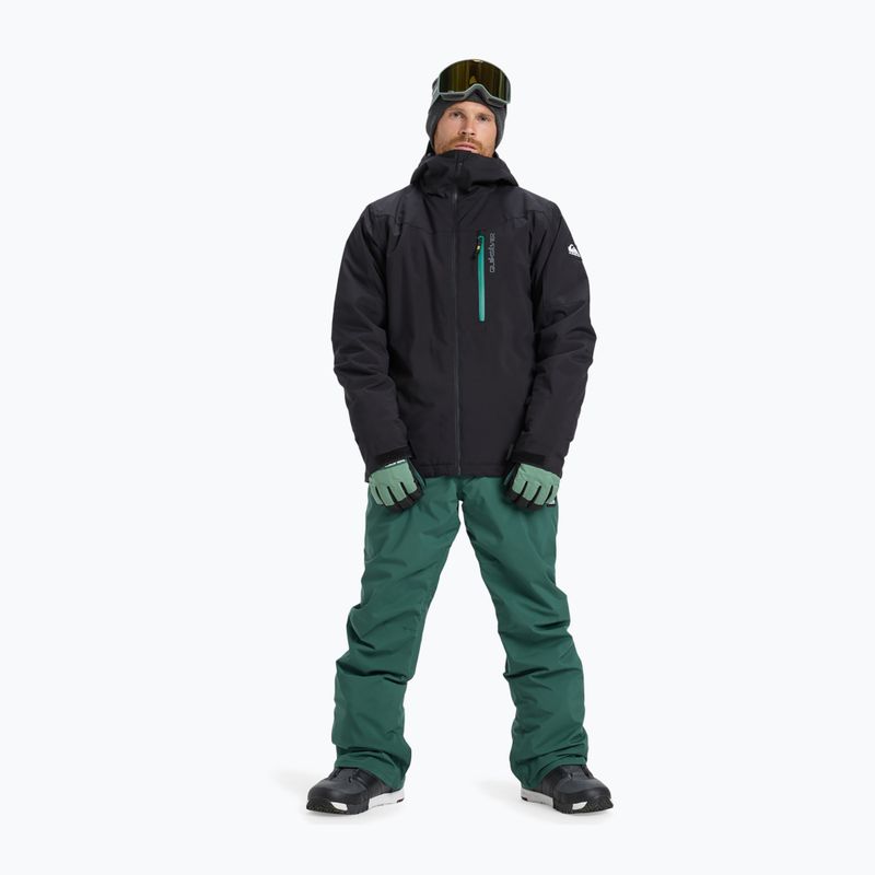 Férfi snowboarddzseki Quiksilver Titano EQYTJ03513 true black 2