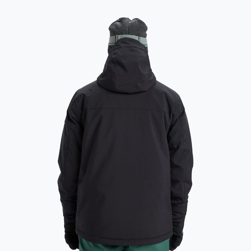 Férfi snowboarddzseki Quiksilver Titano EQYTJ03513 true black 3