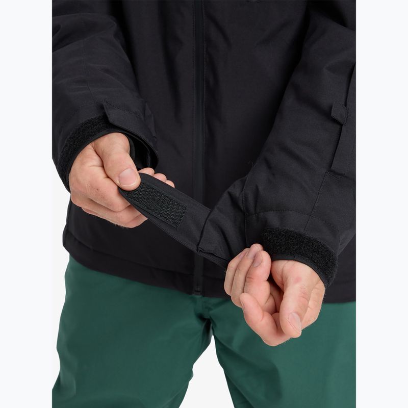 Férfi snowboarddzseki Quiksilver Titano EQYTJ03513 true black 6