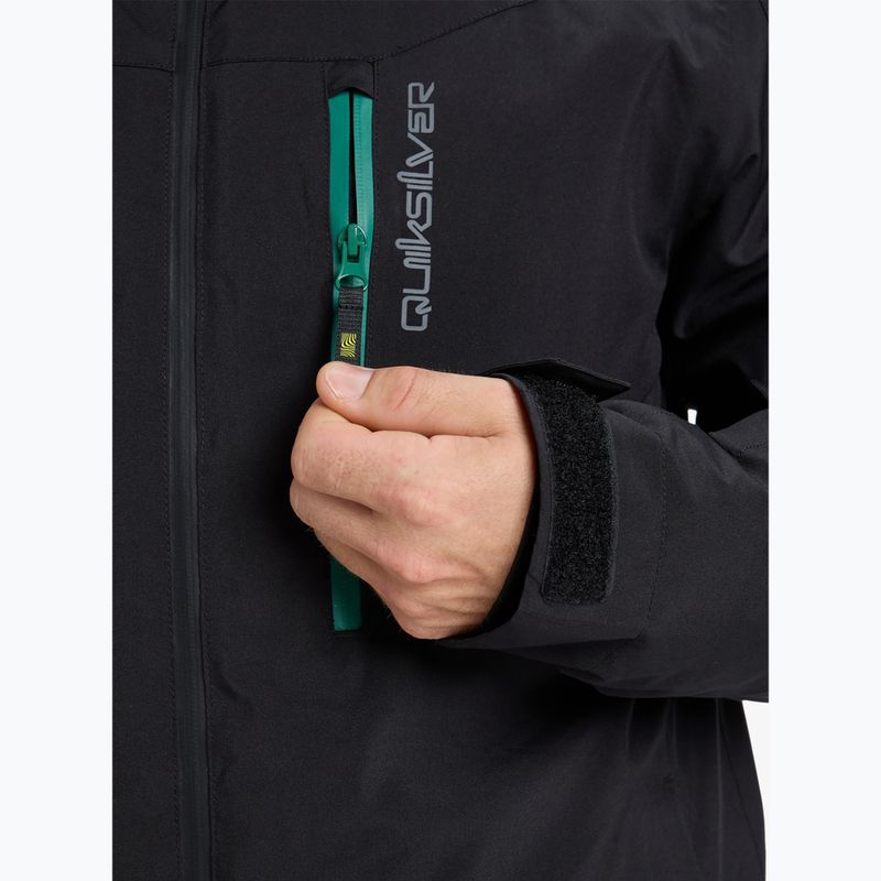 Férfi snowboarddzseki Quiksilver Titano EQYTJ03513 true black 7