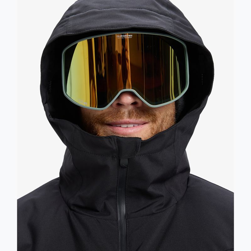 Férfi snowboarddzseki Quiksilver Titano EQYTJ03513 true black 8