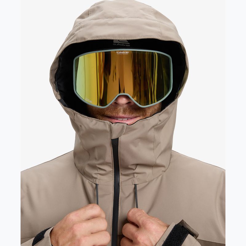 Gyerek snowboarddzseki Quiksilver Sycamore Solid 20K fallen rock 8