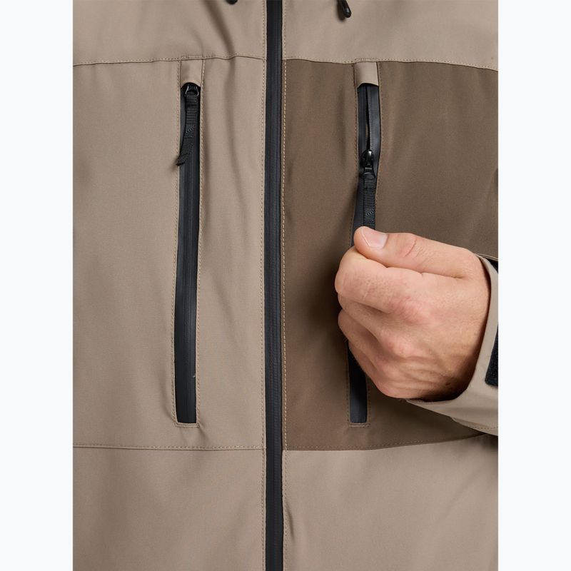 Gyerek snowboarddzseki Quiksilver Sycamore Solid 20K fallen rock 11