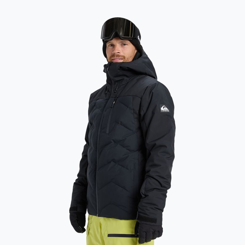 Férfi snowboarddzseki Quiksilver The Edge true black 4