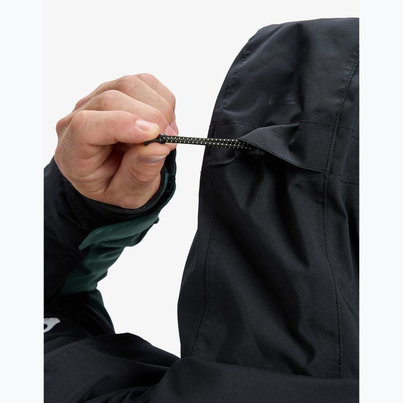 Férfi snowboard dzseki Quiksilver Sycamore Block 20K dark ivy 12