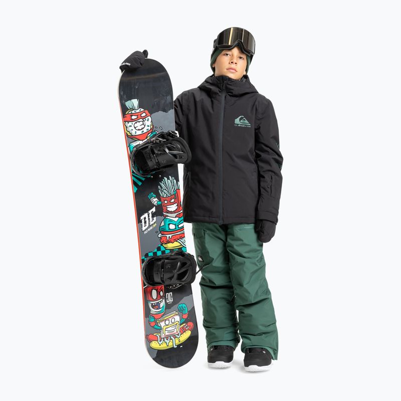 Gyerek snowboard dzseki Quiksilver Mission true black 2