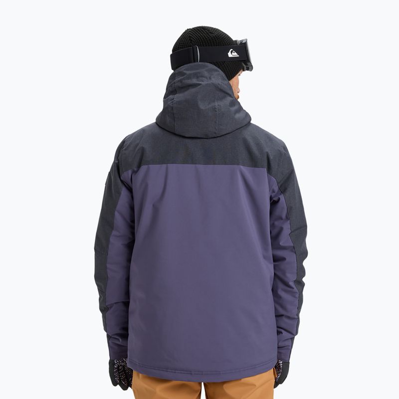 Férfi snowboarddzseki Quiksilver Dawson graystone 3