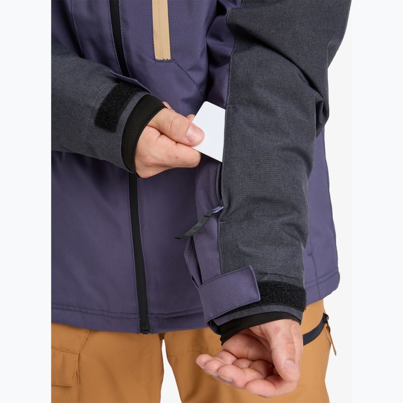 Férfi snowboarddzseki Quiksilver Dawson graystone 10