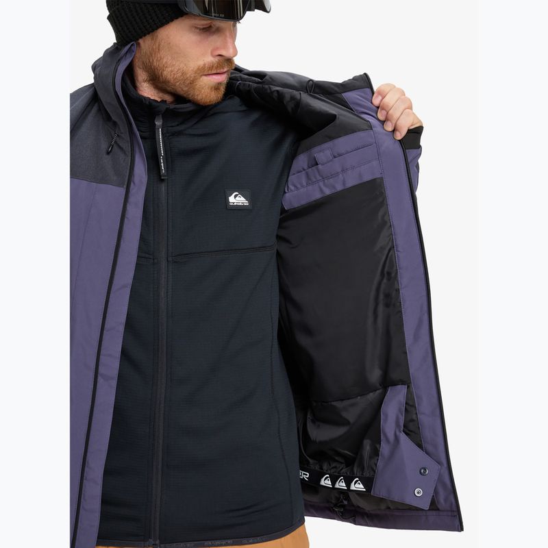 Férfi snowboarddzseki Quiksilver Dawson graystone 13
