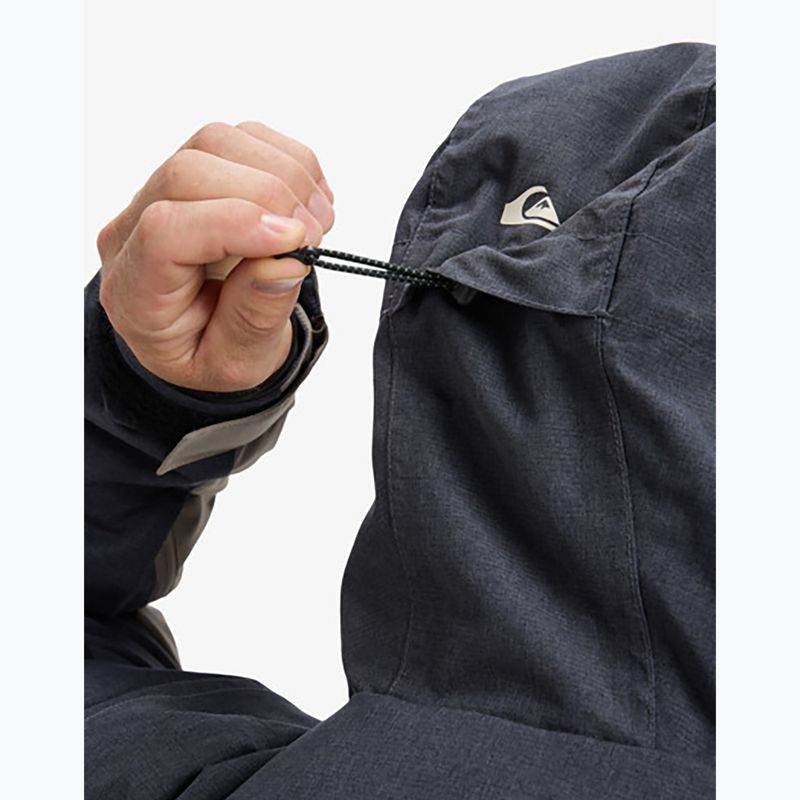 Férfi snowboarddzseki Quiksilver Dawson trekking green 6