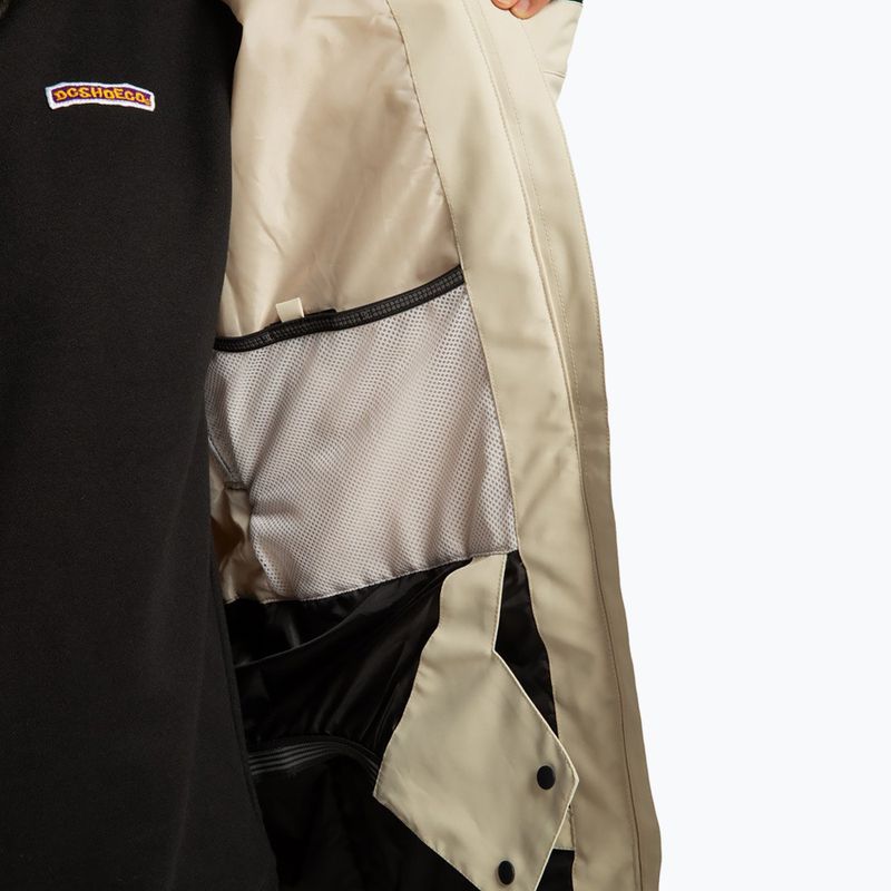 Női snowboarddzseki DC Cruiser oatmeal 6