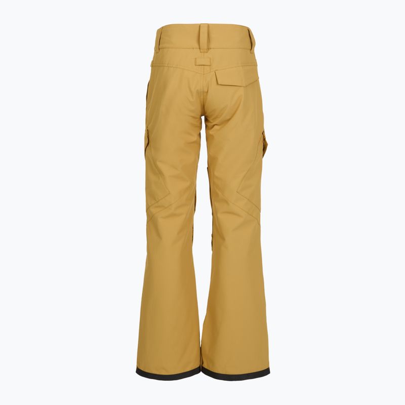 Gyerek snowboard nadrág DC Nonchalant mustard gold 7