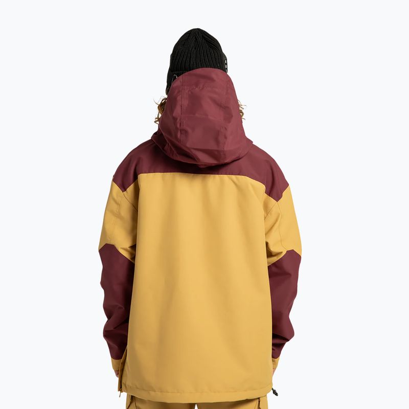 Férfi snowboard dzseki DC 43 Anorak mustard gold 3