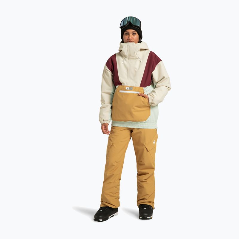 Női snowboarddzseki DC Chalet Anorak oatmeal 2