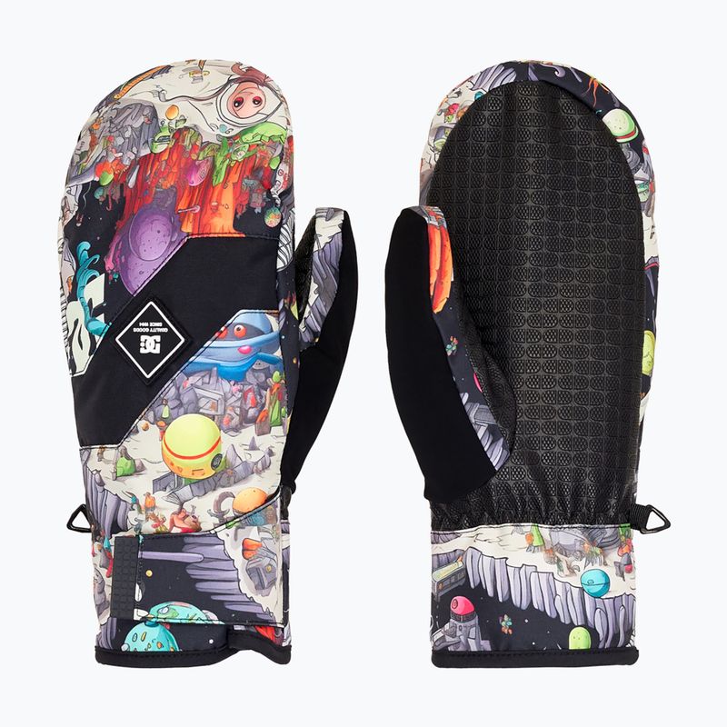 Férfi snowboard kesztyűk DC Franchise Mitten outer world black