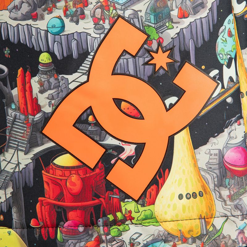 Férfi snowboarddzseki DC Basis Print outer world black 6