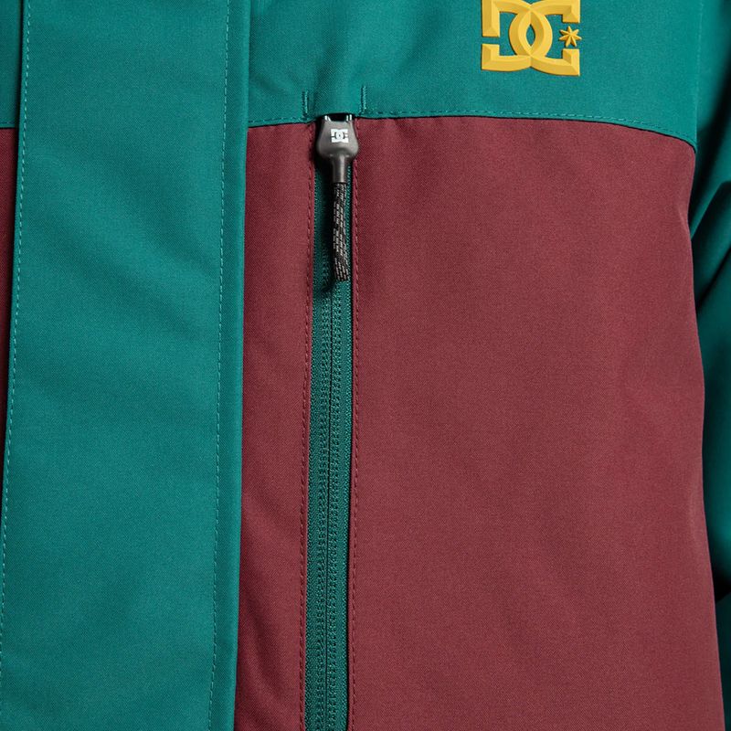 Férfi snowboarddzseki DC Defiant wine 6