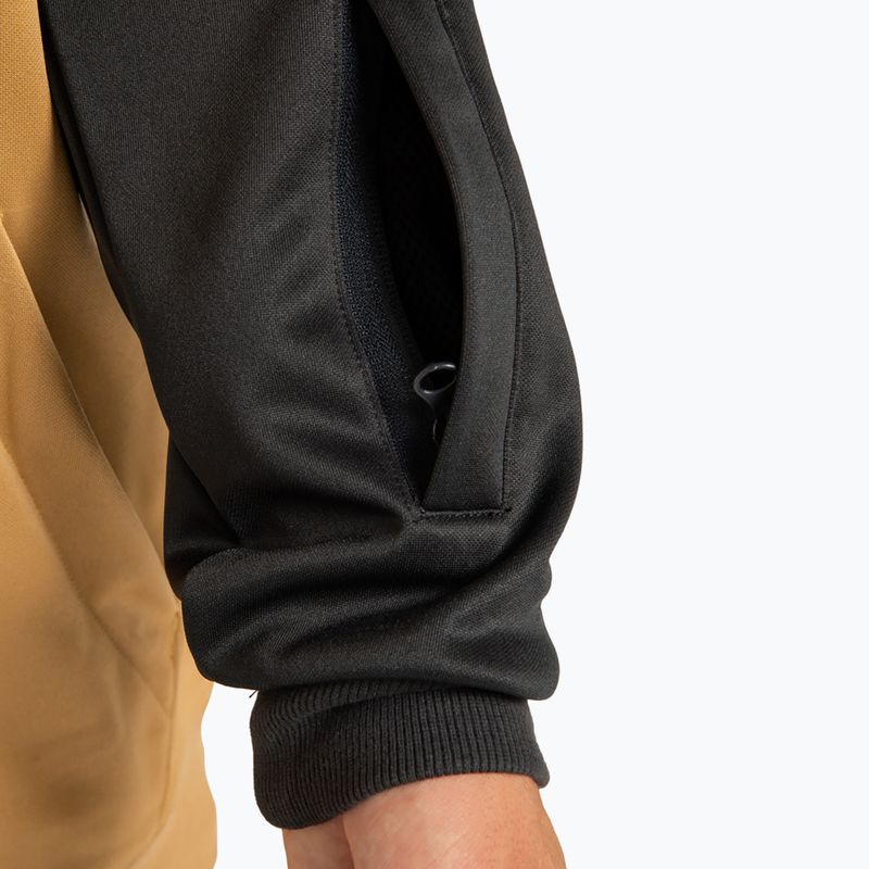 Férfi snowboard pulóver DC Dryden mustard gold 5