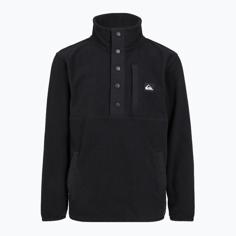 Gyerek polárpulóver Quiksilver No Destination Half Zip black