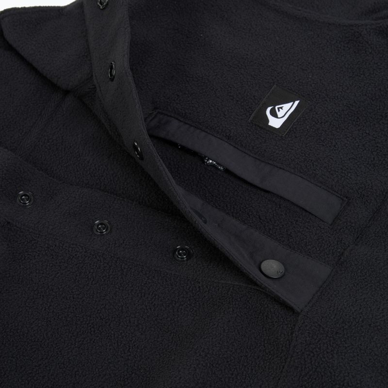 Gyerek polárpulóver Quiksilver No Destination Half Zip black 3