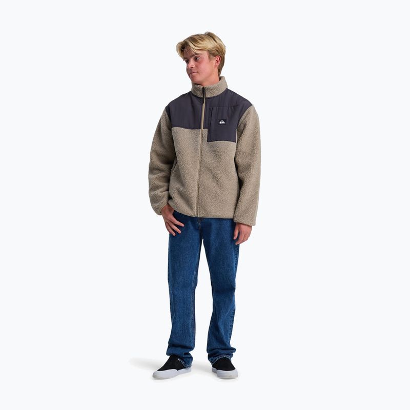 Férfi polárdzseki Quiksilver Sallow Water Full Zip fallen rock 2