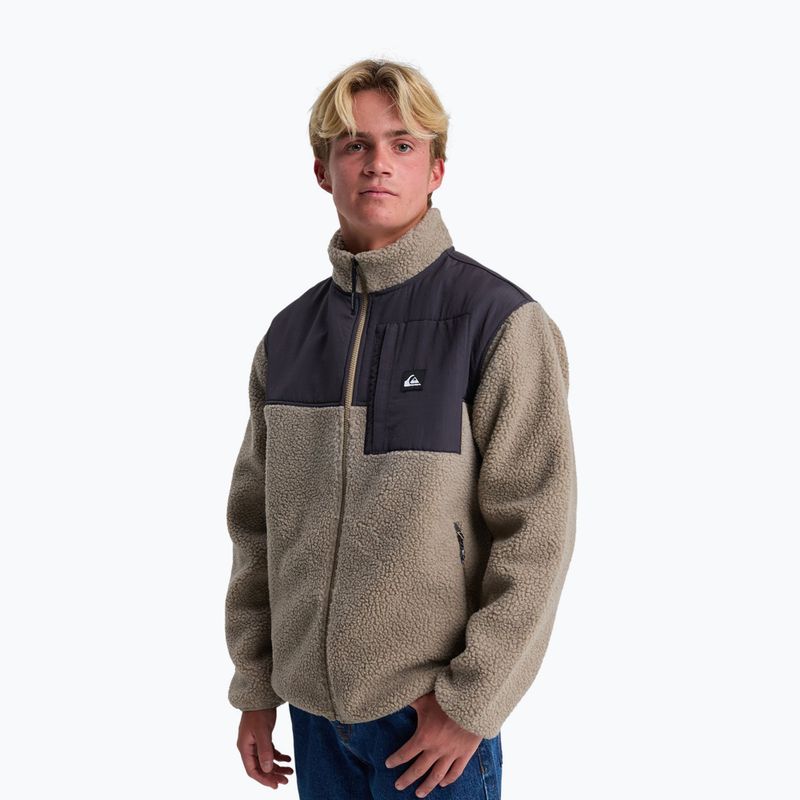 Férfi polárdzseki Quiksilver Sallow Water Full Zip fallen rock 4