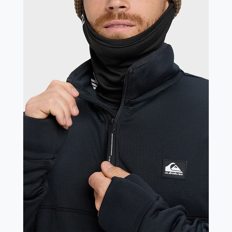 Férfi snowboard pulóver Quiksilver Steep Point Full Zip Fleece true black 6