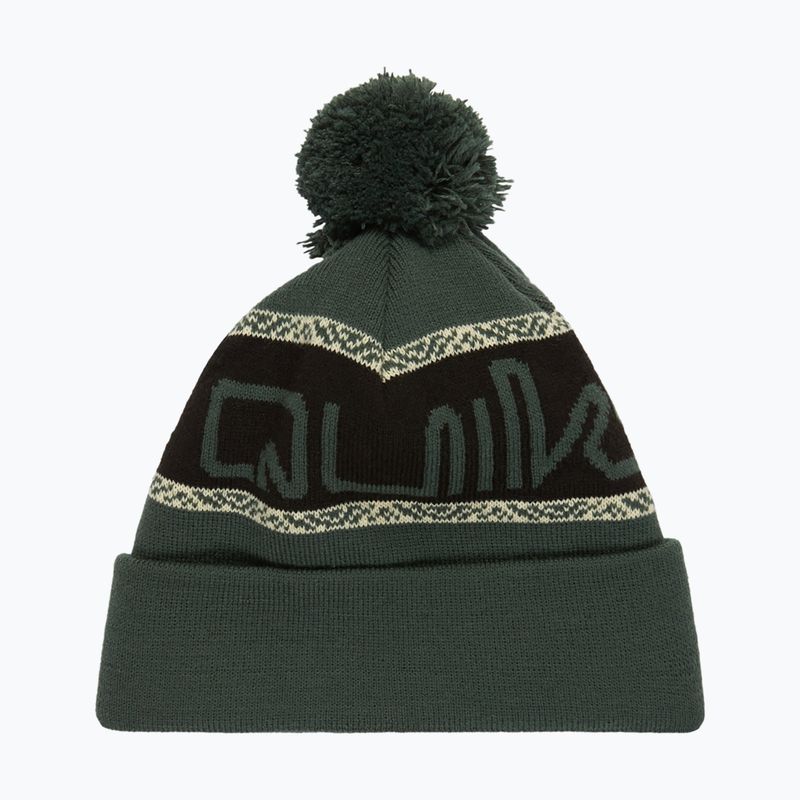 Férfi téli sapka Quiksilver Summit Beanie trekking green 2