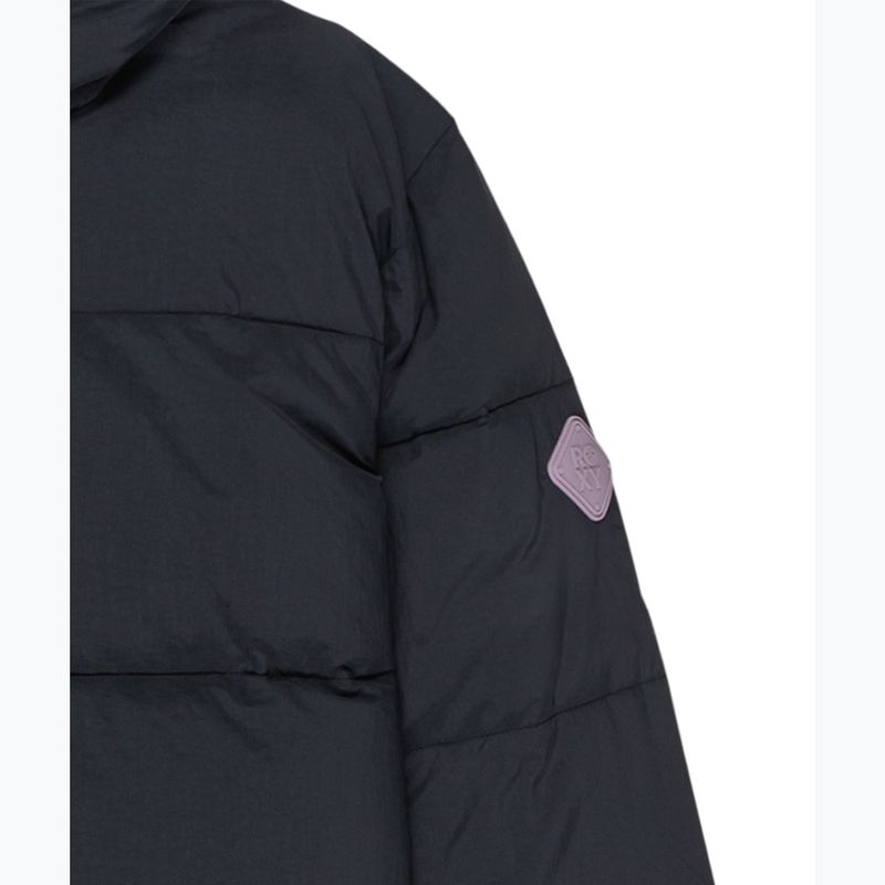 Gyerek snowboarddzseki ROXY Groovy Baby Puffer anthracite 3