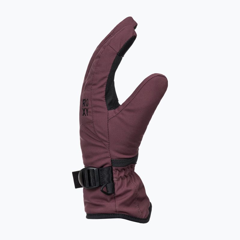 Női snowboardkesztyűk Roxy Jetty Solid huckleberry 2