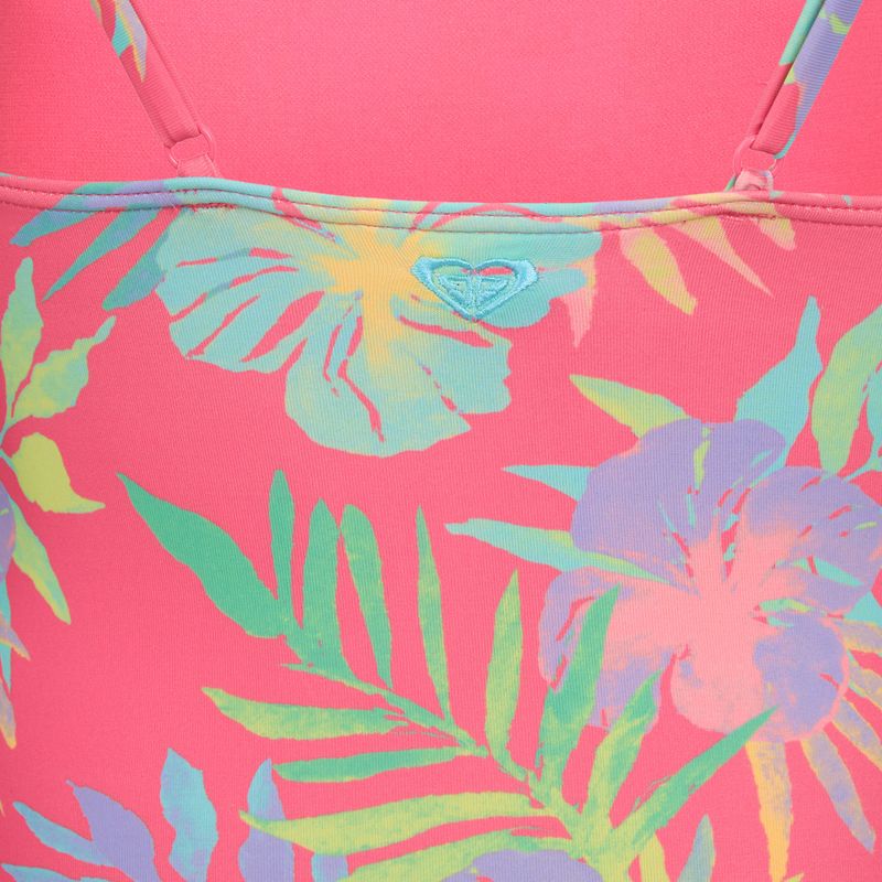Gyerek egyberészes fürdőruha ROXY Aquarella sangria sunset aquarella rg 3