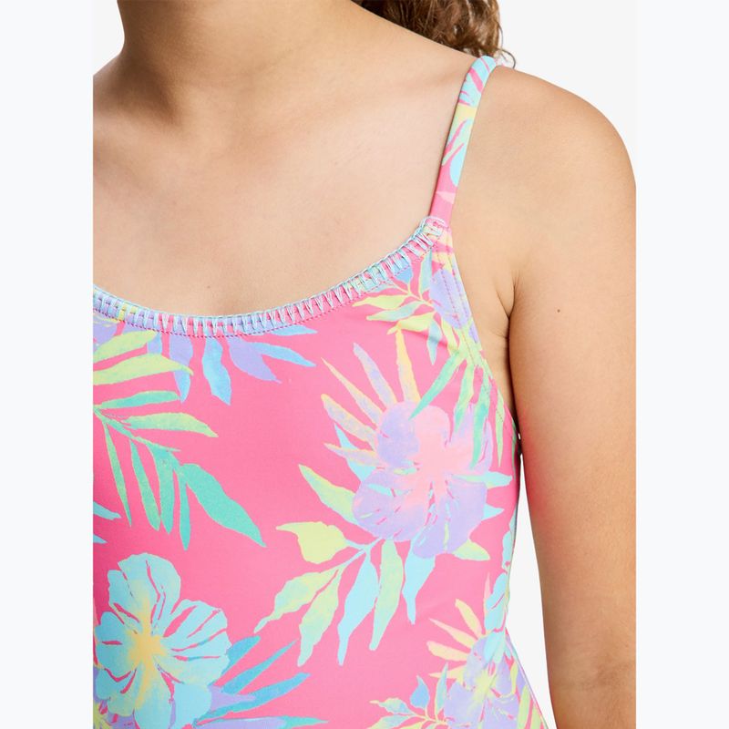 Gyerek egyberészes fürdőruha ROXY Aquarella sangria sunset aquarella rg 4