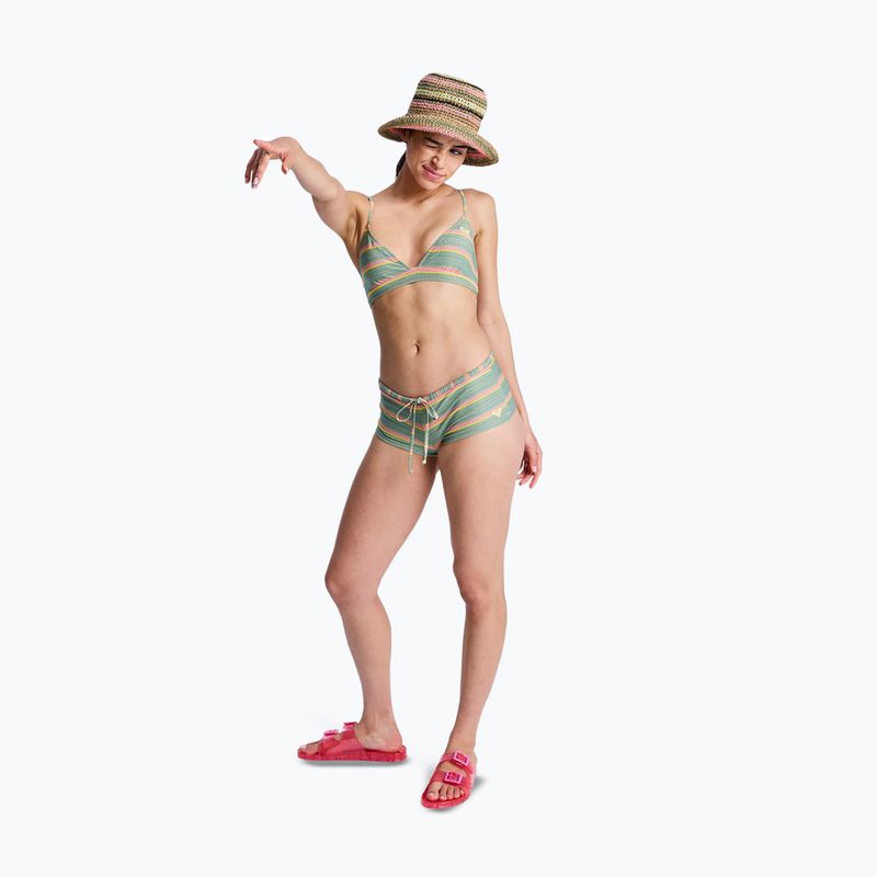 Fürdőruha alsó ROXY Ocean Dreamer Classic Shorty Lr oil green say it with stripes 2