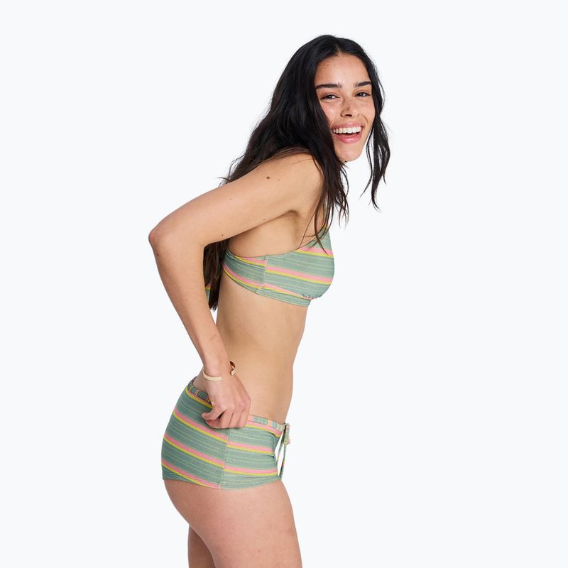 Fürdőruha alsó ROXY Ocean Dreamer Classic Shorty Lr oil green say it with stripes 6
