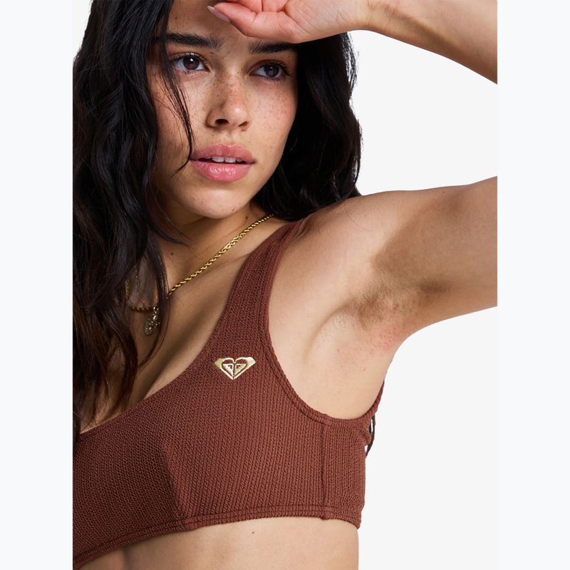 Fürdőruha felsőrész ROXY Sunshine Bralette cappuccino 5