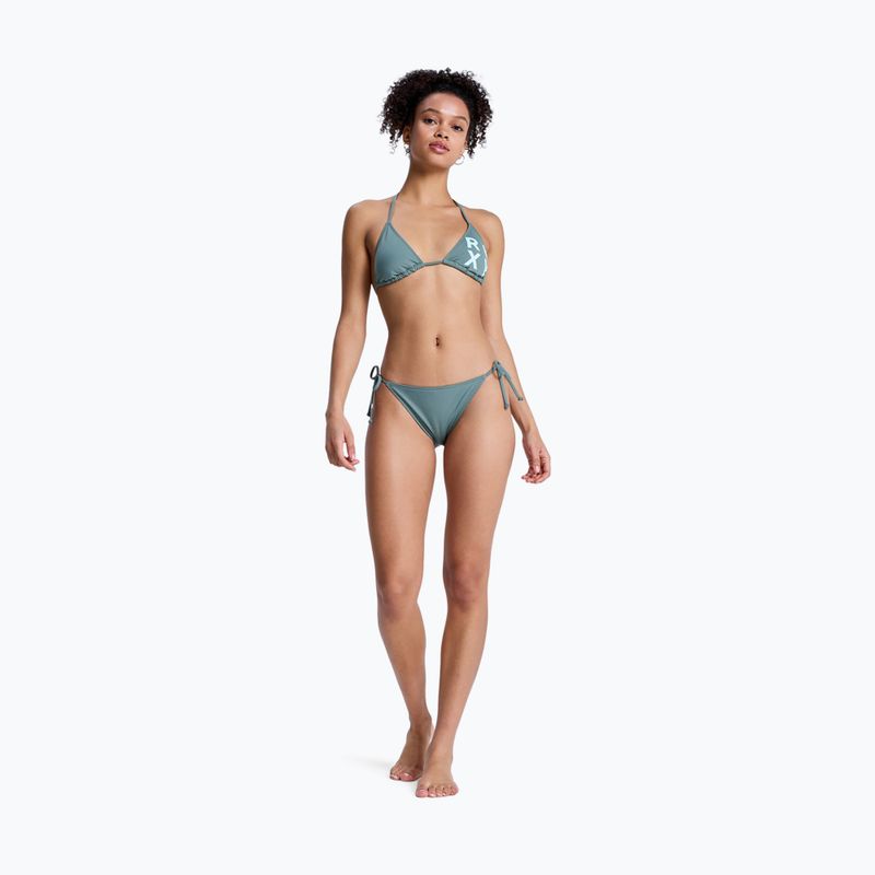 Fürdőruha kétrészes női ROXY Solid Essentials Tiki Tri agave green 2