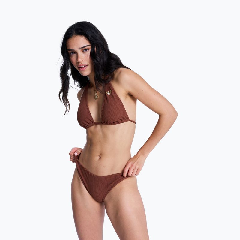 A ROXY Sunshine Moderate Bikini cappuccino fürdőruha alsó része 5